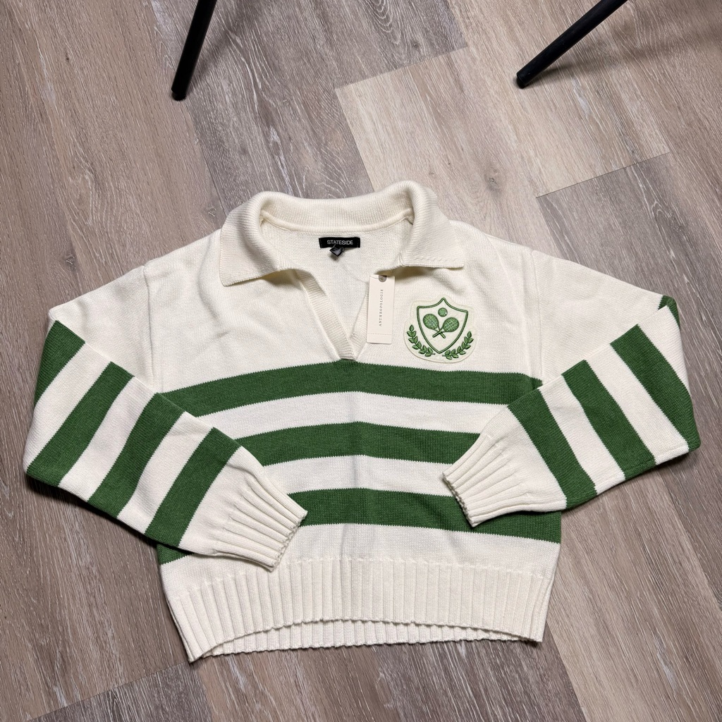 Anthropology Stateside Polo Sweater